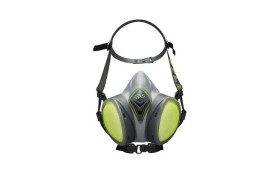 Półmaska Jeden rozmiar Zielony/szary Półmaska