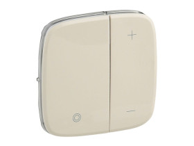 VALENA ALLURE Klawisz kremowy ściemniacza przyciskowego lub ściemniacz 1-10V balast 752086 LEGRAND