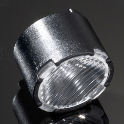 Zespół obiektywu owalna 9.9 (Dia.) x 6.8mm, D 9.9mm, kąt widzenia 48 + 18°, Ledil, seria: Lisa2