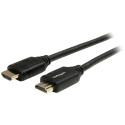StarTech.com HDMM2MP 6ft (2m) Premium Certified HDMI 2.0 Cable with Ethernet