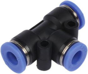 Adapter gwintowany teowy typu rura – rura, 10 barów