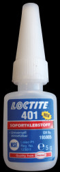 401 Loctite 401 instant adhesive, 5 g bottle