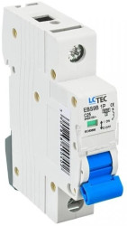 Wyłącznik nadprądowy 1P C 25A 6kA AC LC-Tec EBS9B-1C/25 LCTEC-EBS9B-1C/25