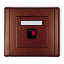 Gniazdo głośnikowe pojedyncze (2,5mm2)