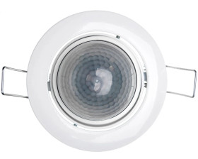 Czujnik ruchu i zmierzchu na podczerwień 8 metrów 1000W 360 stopni 230-240V 50Hz IP44 biały IS D 360 601317