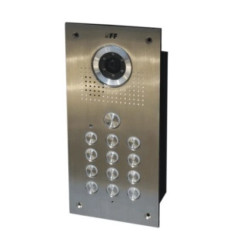 Stacja bramowa z szyfratorem 12V DC IP55 podtynkowa KK-05