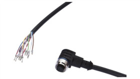 Złącze Do Samokonfekcjonowania M12 Żeńskie 12Pin Kątowe Druga Końcówka...