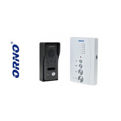 Domofon 1-LOK. ORNO-ELUVIO bezsłuchawkowy biały / OR-DOM-RE-914/W