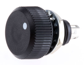 Potencjometr 220kΩ typ Obrotowy Vishay średnica wału 16 mm 1W długość wału 8.8mm Montaż panelowy