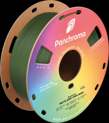CA04010 Filament, Panchroma PLA, Matte Army Dark Green, 1,75 mm, 1 kg