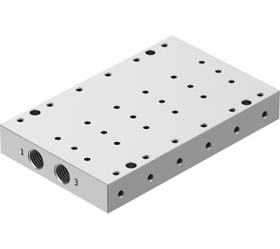 Płyta przyłączeniowa modułowa 6-drogowa G 1/8 Festo