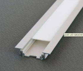GROOVE PROFIL LED ANOD.1mb