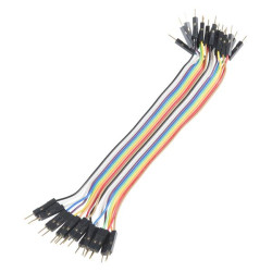 Sparkfun Jumper Wires - Connected 6" (M/M, 20 pack)
