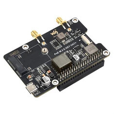 Adapter płytki Raspberry Pi 5 PCIe na M.2 E Key z obsługą PoE 25W 5V 12V Wyjście WiFi 7 6 AX210 AX200 BE200 Bluetooth USB Wysoki