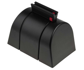 Bariera ochronna długość taśmy 4.6m Bariera chowana Czarny