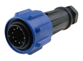 Złącze wielostykowe przemysłowe 10-pinowe Montaż na kablu Wtyczka Bulgin