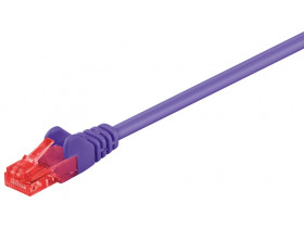 CAT 6 kabel krosowy, U/UTP, Fioletowy