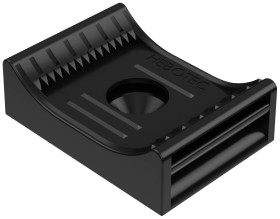 Hebotec KBS 10 - 60 Podstawa rzepowa do przykręcenia czarny 1 szt.