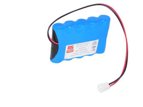 Akumulator 12V 650mAh 2/3 A NiCd MGN0766 RS PRO Wciskany
