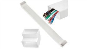 Kanał Kablowy Podtynkowy Telewizyjny Tv 0,5M Zestaw 110X55mm