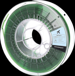 PT2011TQ PETG-S filament, translucent green, 2.85 mm, 2200 g
