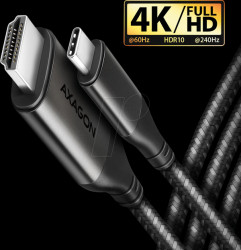 RVC-HI2MC Adapter cable USB-C &gt; HDMI 2.0a, 4K 60 Hz, HDR10, 1.8 m
