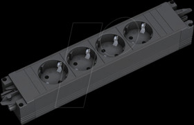 906.18819 STEP power strip, 4 sockets, type F - CEE 7/3