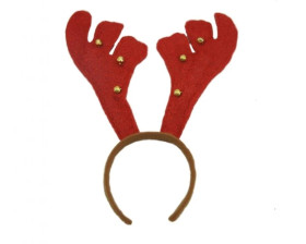 Rogi renifera czerwono-brązowe 39-268
