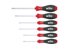 Wiha Zestaw Wkrętaków SoftFinish TORX Tamper Resistant z otworem 6-cz. 362TRK6 24506