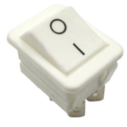 Przełącznik C1350ABMWW ON-OFF Biały 2tory 16A/250VAC Kołysk.