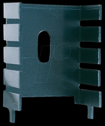 Special heat sink, 33x25.4mm, 20K/W