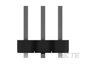 Złącze szpilkowe 3-pinowe AMPMODU raster: 2 mm Prosty 1-rzędowe TE Connectivity Powierzchnia125 V Bez osłony