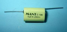 1,0uF/250V MKT MANT KONDENSATOR