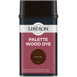 Liberon 126741 Palette Wood Dye Dark Oak 500ml