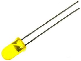 Dioda LED12V mig. żółta LED5-12V/M/Ż