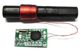 Odbiornik DCF77 z układem MAS6180 oraz anteną ferytową