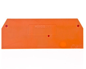 Ścianka końcowa pomarańczowa 281-326 /25szt./