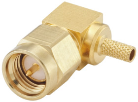 Złącze koncentryczne Montaż na kablu Męski 50Ω typ złącza Złącze SMA 0 to 18GHz Połączenie zagniatane typ kabla