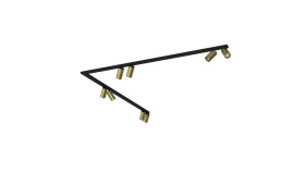 Listwa Sufitowa 90 2X150cm Mono Corner Viii 2X150 Solid Brass 7755...