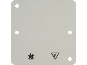 Płytka denka samogasnąca 1 kremowy n/t 102112 HAGER