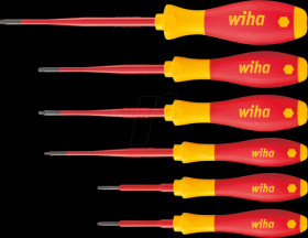 36558 Screwdriver set SoftFinish®, electric slimFix, TX, 6 pieces