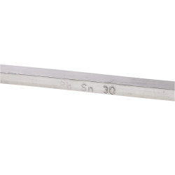 Cyna lutownicza - spoiwo Pb70Sn30 - Cynel pręt ok. 7x7x340mm