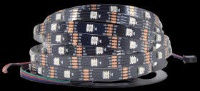 Opencircuit Digital RGB Led Strip 30 x WS2813 - black, per 5 meter