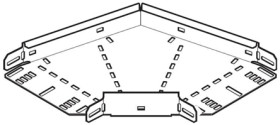 Akcesorium do rynien kablowych Stal ocynkowana ogniowo , Wzmocniony narożnik 90° korytka kablowego, płaski Legrand