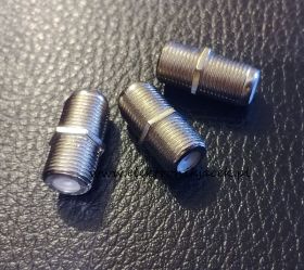 Adapter gniazdo F / gniazdo F (beczka)