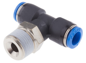 Złączka pneumatyczna Wciskane 8 mm Wciskane 8 mm Festo Adapter gwintowany teowy R 3/8 męskie