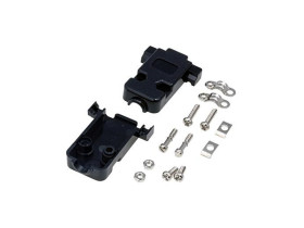 Obudowa do DB9 do wtyków i gniazd na kabel czarna