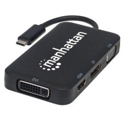 Adapter AV USB-C na HDMI/DP/DVI/VGA 4K 60Hz 152600