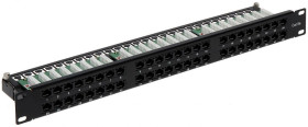 Patch panel RACK 19cali 48xRJ45 PP-48/RJ/C