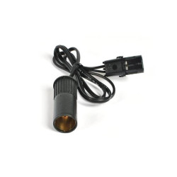 Przewód RA-2 z gniazdem do panelu słonecznego i gniazdem zapalniczki samochodowej